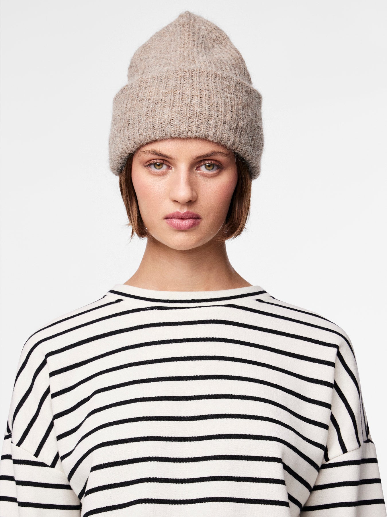 PCBERA WOOL BLEND BEANIE