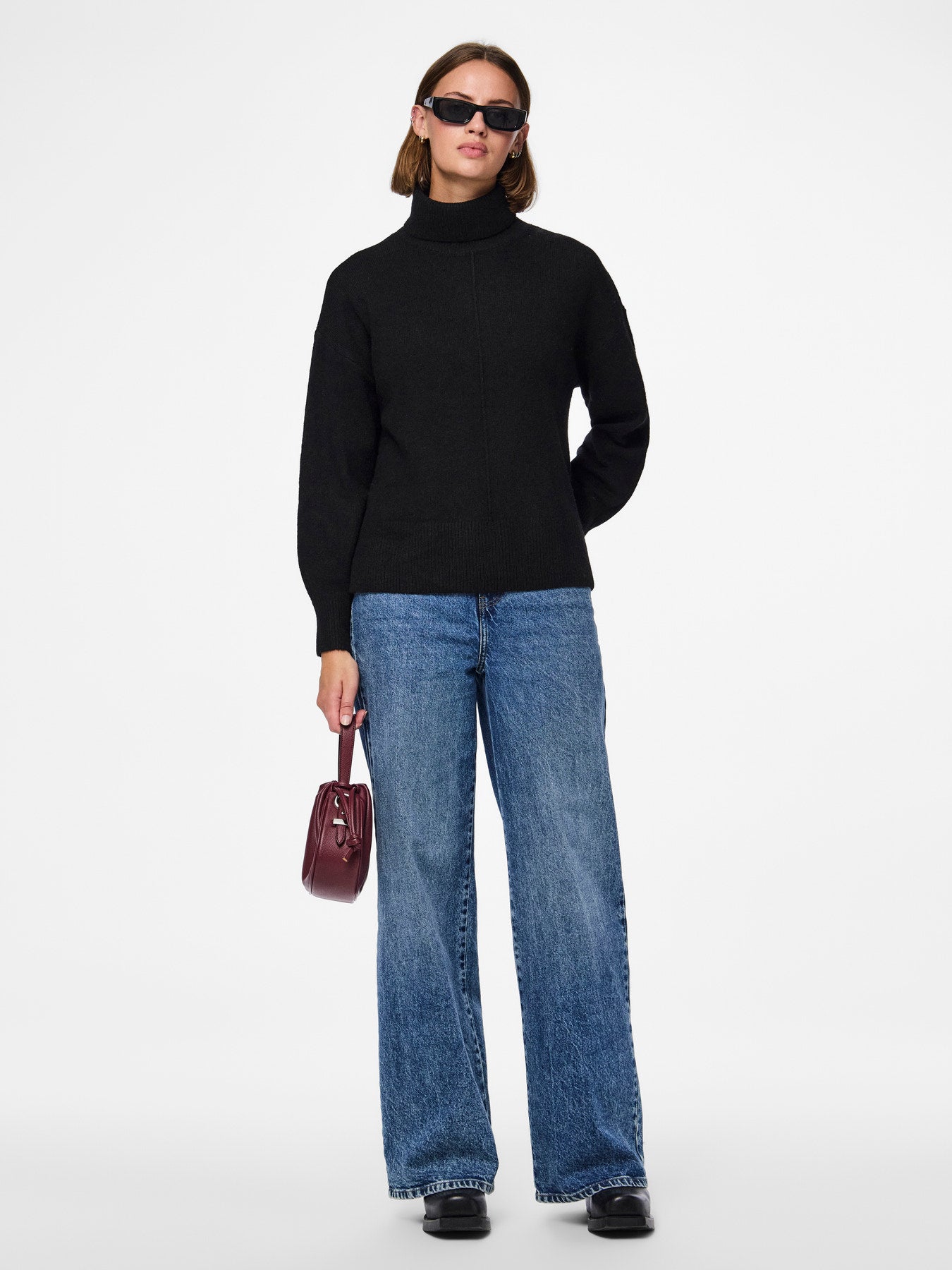 PCMALOU HIGH-NECK JUMPER