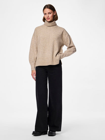 PCMALOU HIGH-NECK JUMPER
