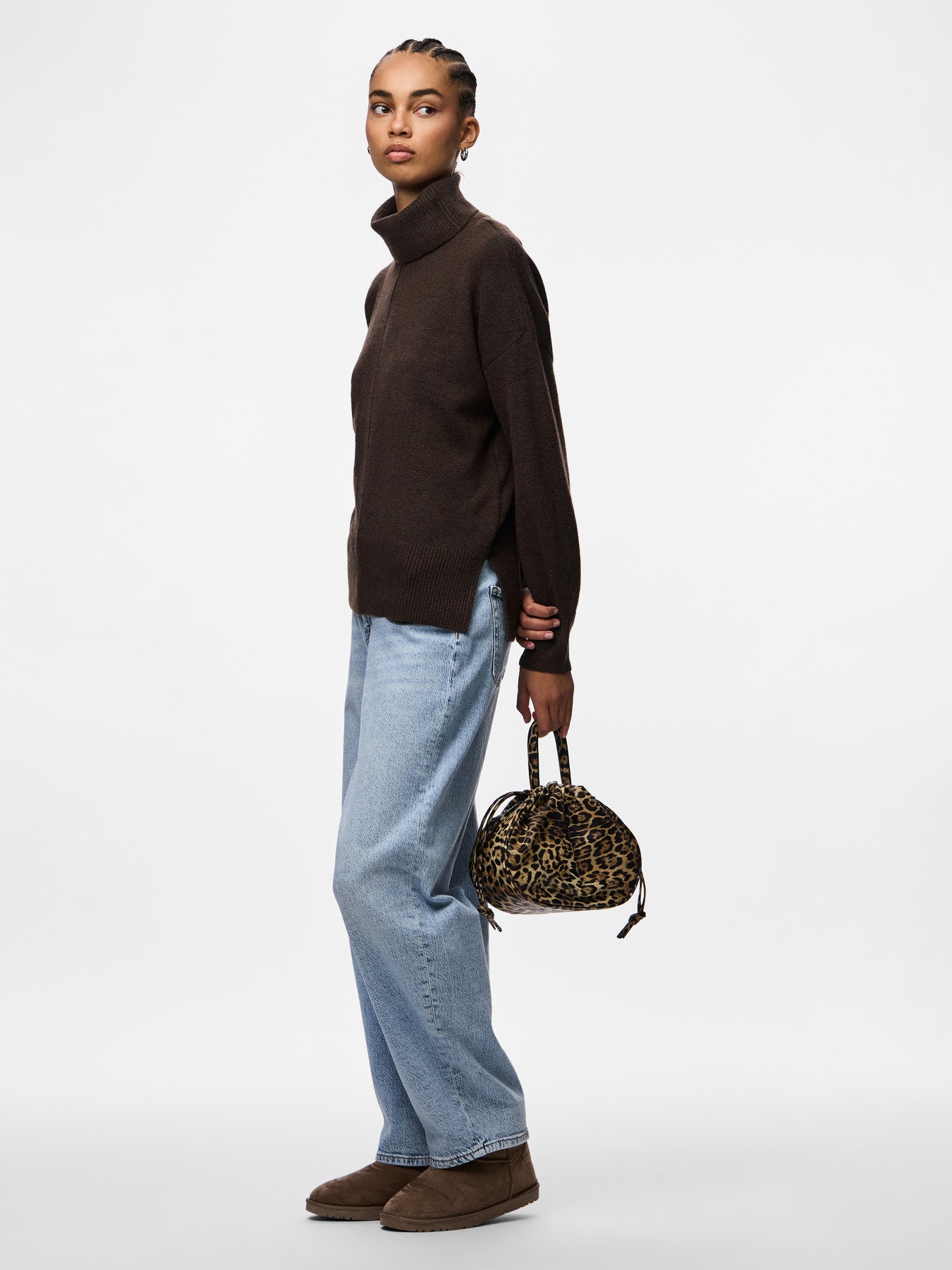 PCMALOU HIGH-NECK JUMPER