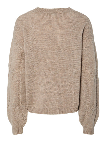 PCJENNA CABLE KNITTED JUMPER
