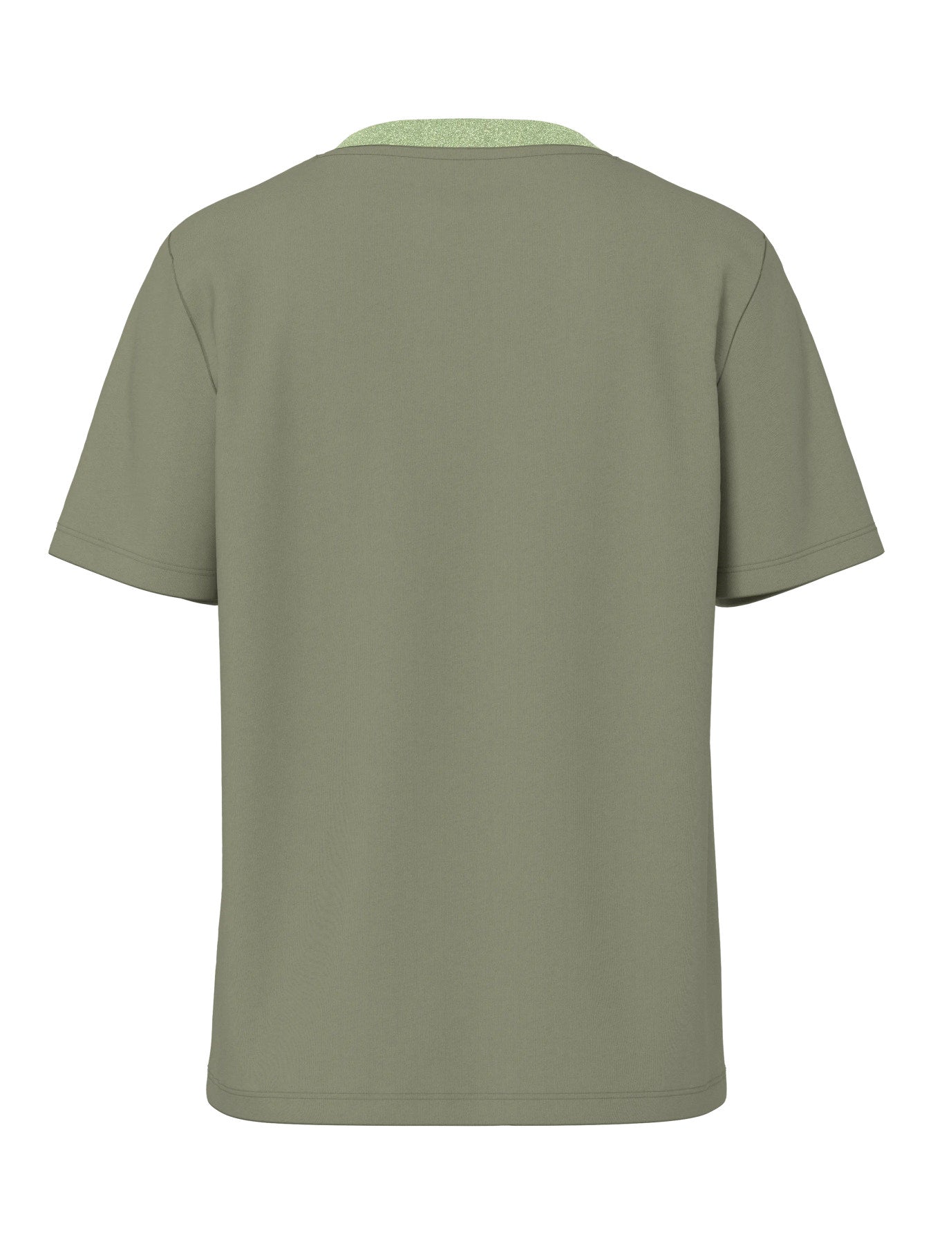 Ria Lurex Neck Tee