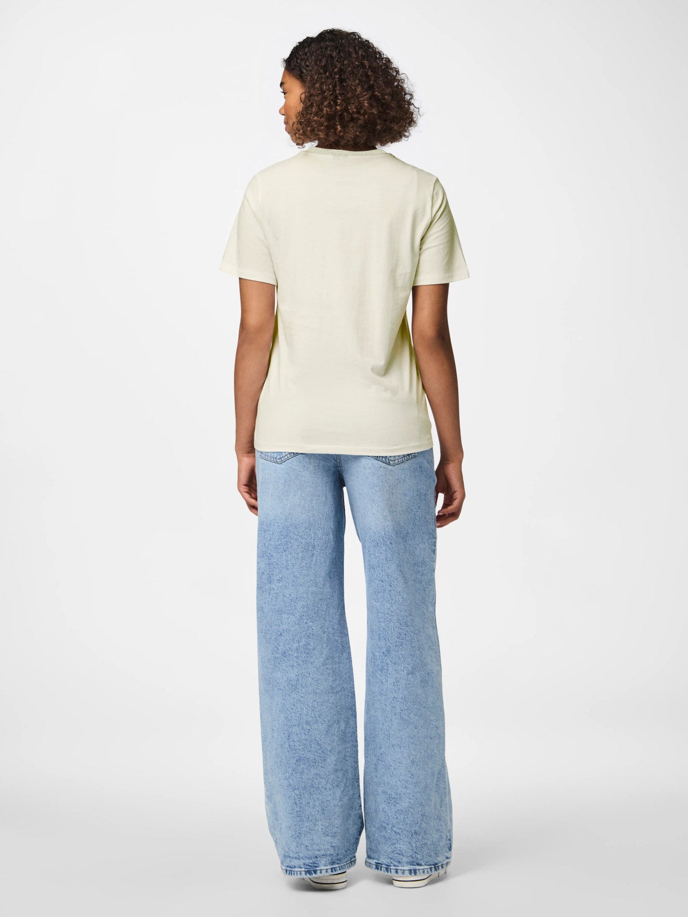 Ria Lurex Neck Tee