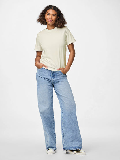 Ria Lurex Neck Tee