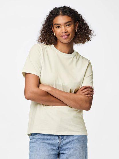 Ria Lurex Neck Tee