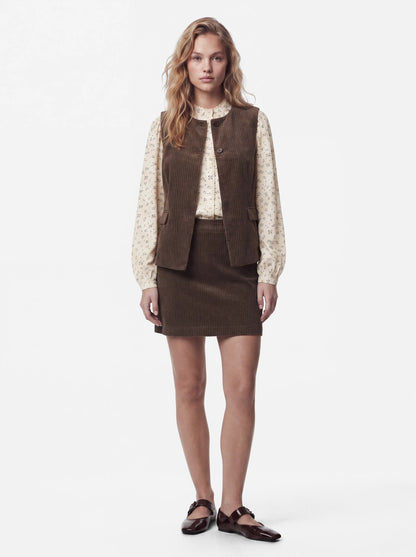 Audre Cord Vest