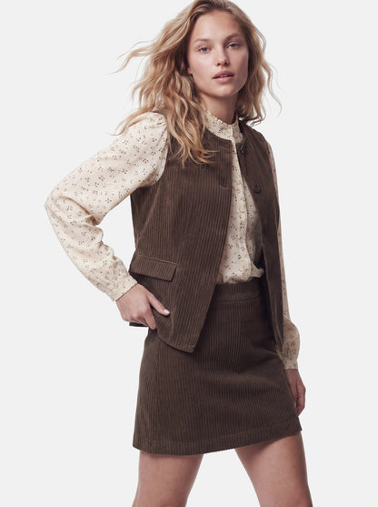 Audre Cord Vest