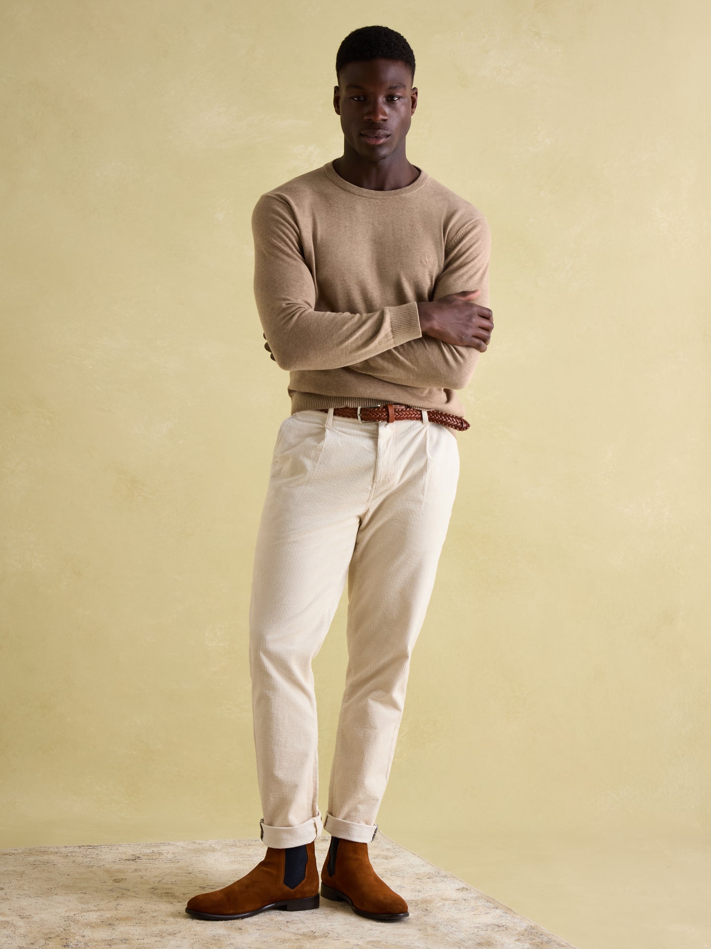 Jarvis Crew Neck Knitted Jumper