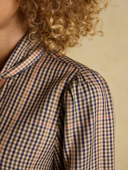 Tabby Tie Neck Blouse