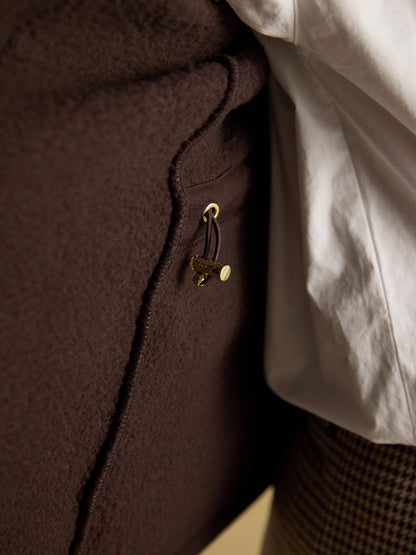 Heritage Navy Regular Zip Through Fleece