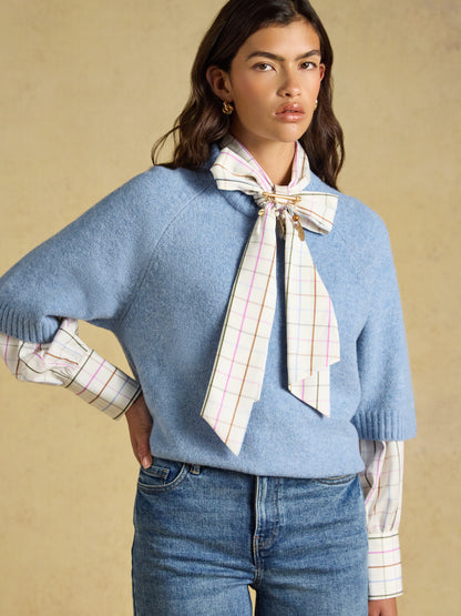 Short Sleeve Crew Knit Jumper