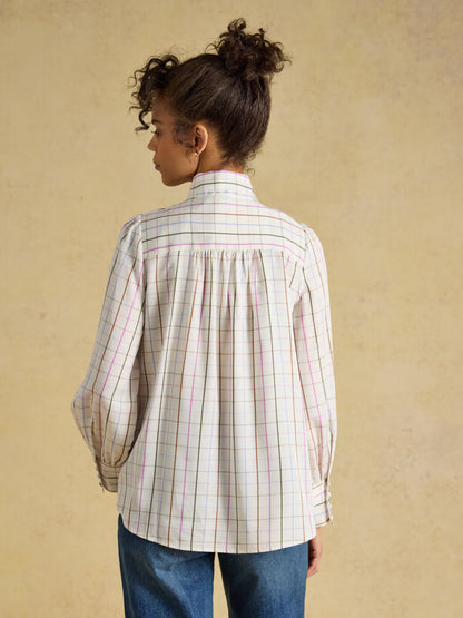 Tabby Tie Neck Blouse