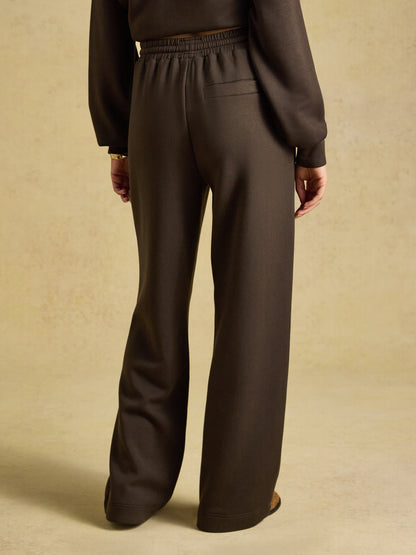 Luxe Club Wide Leg Jogger