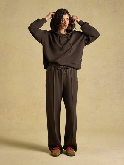 Luxe Club Wide Leg Jogger