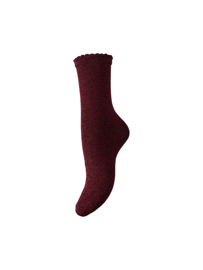 Sebby Glitter Long Socks