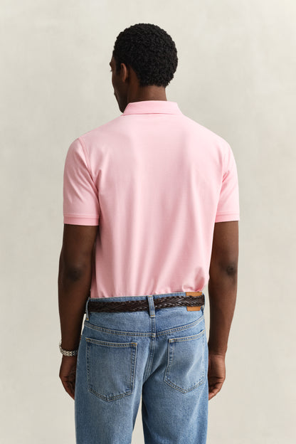 Regular Fit Contrast Pique Polo Shirt