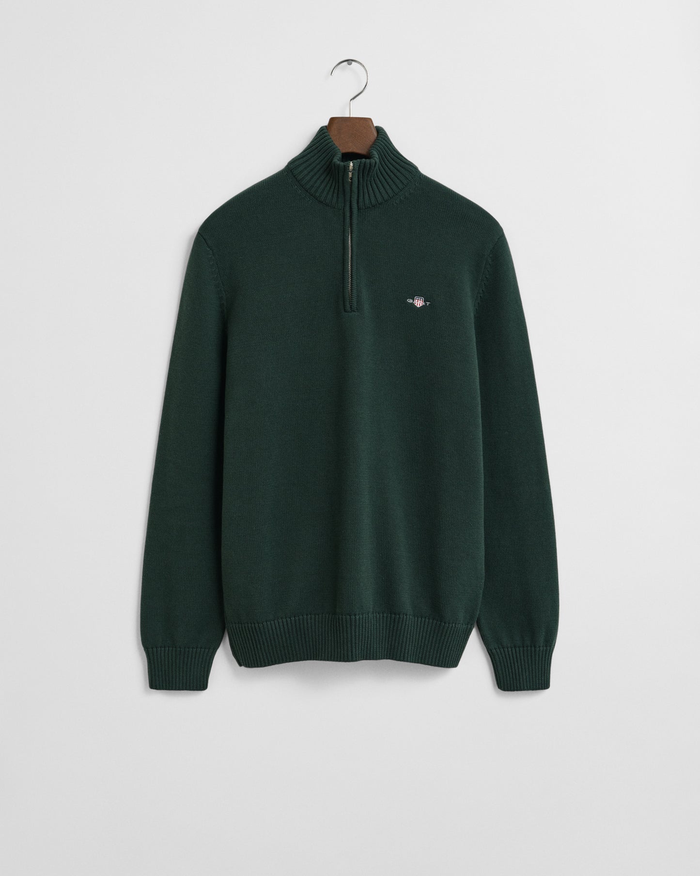 Casual Cotton Half-Zip Sweater