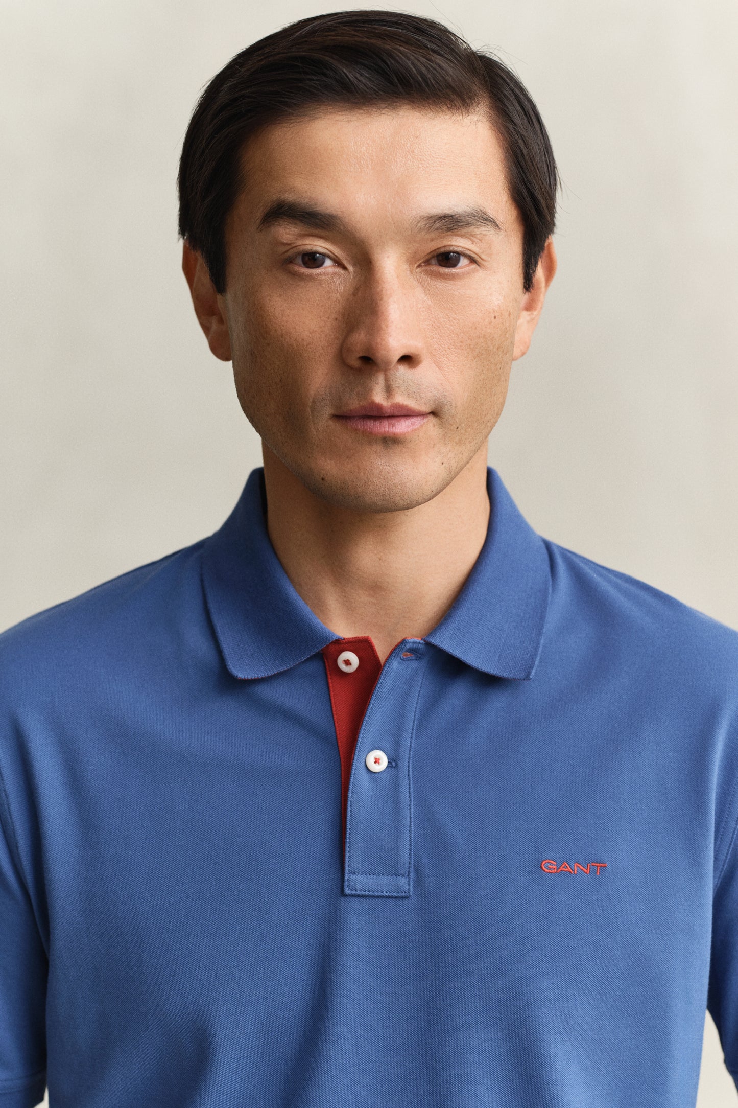 Regular Fit Contrast Pique Polo Shirt