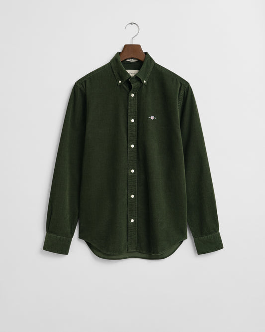 Regular Fit Cotton Corduroy Shirt