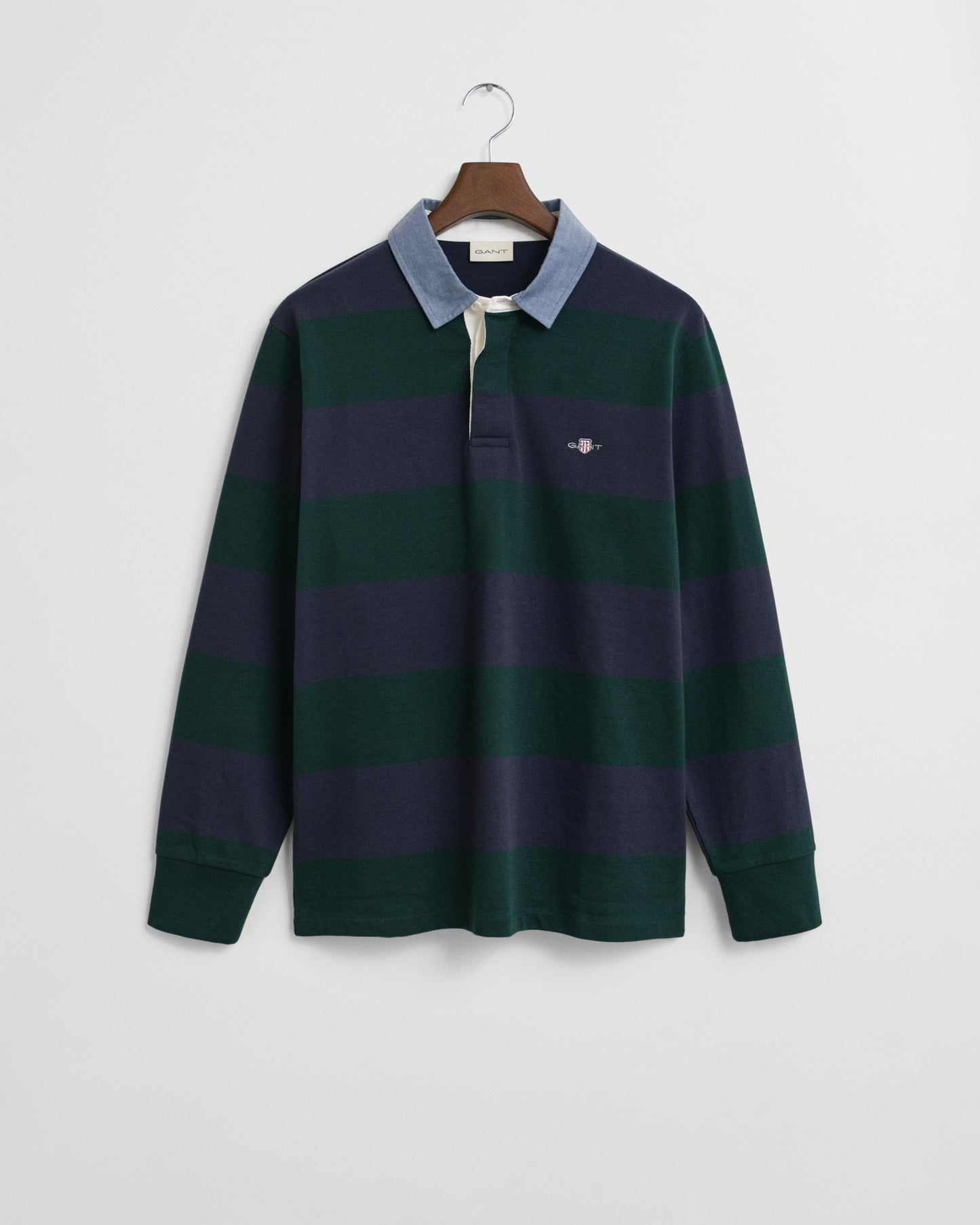 Striped Chambray Heavy Rugger