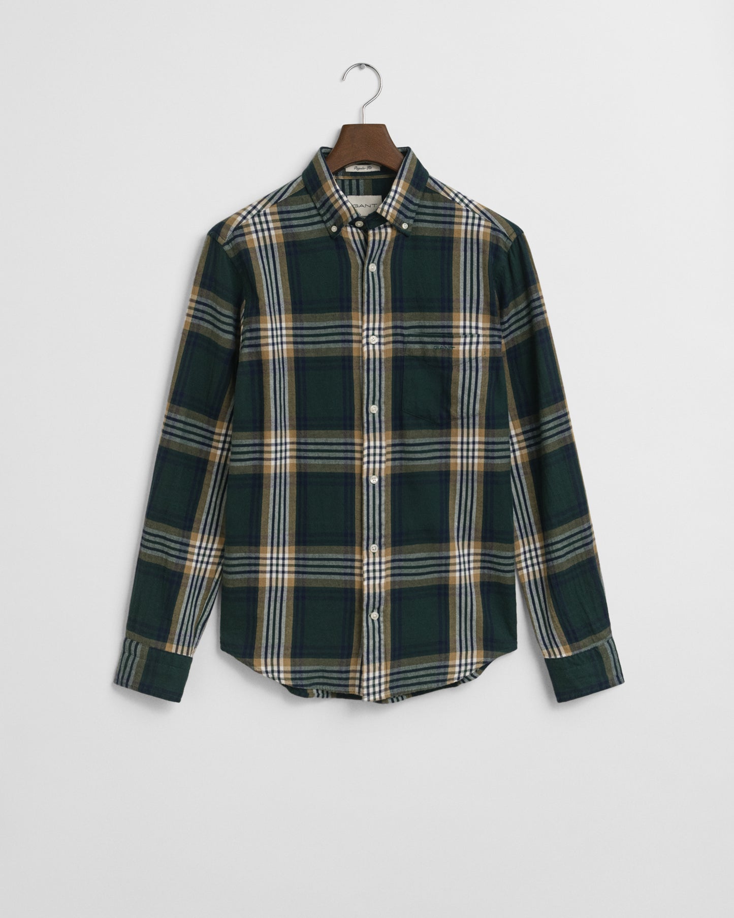 Regular Fit Windblown Flannel Check Shirt