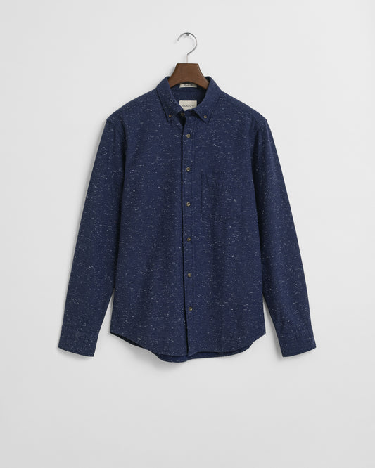 Regular Fit Nepps Flannel Shirt