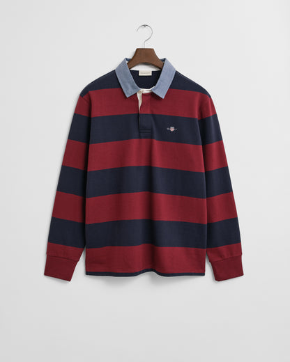 Striped Chambray Heavy Rugger