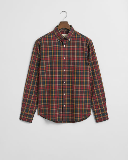 Regular Fit Checked Archive Poplin Shirt