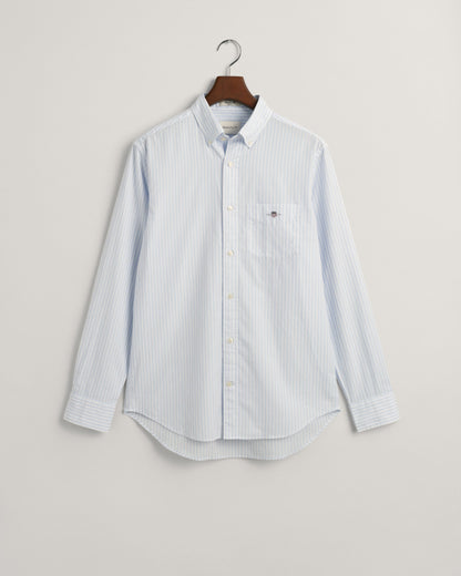 Regular Fit Striped Poplin Shirt