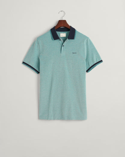 4-Color Oxford Piqué Polo Shirt
