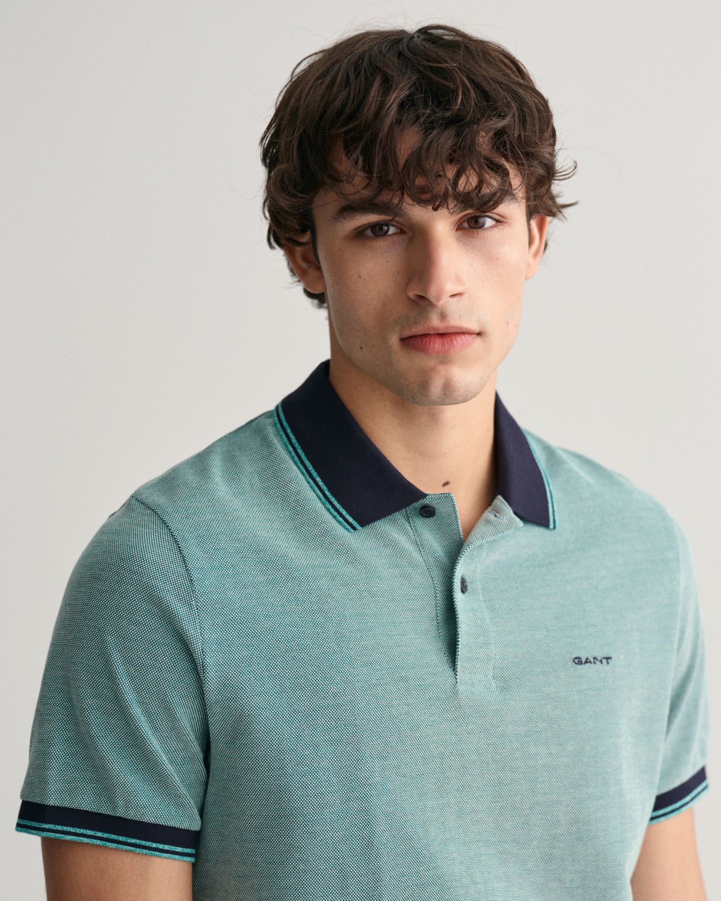 4-Color Oxford Piqué Polo Shirt
