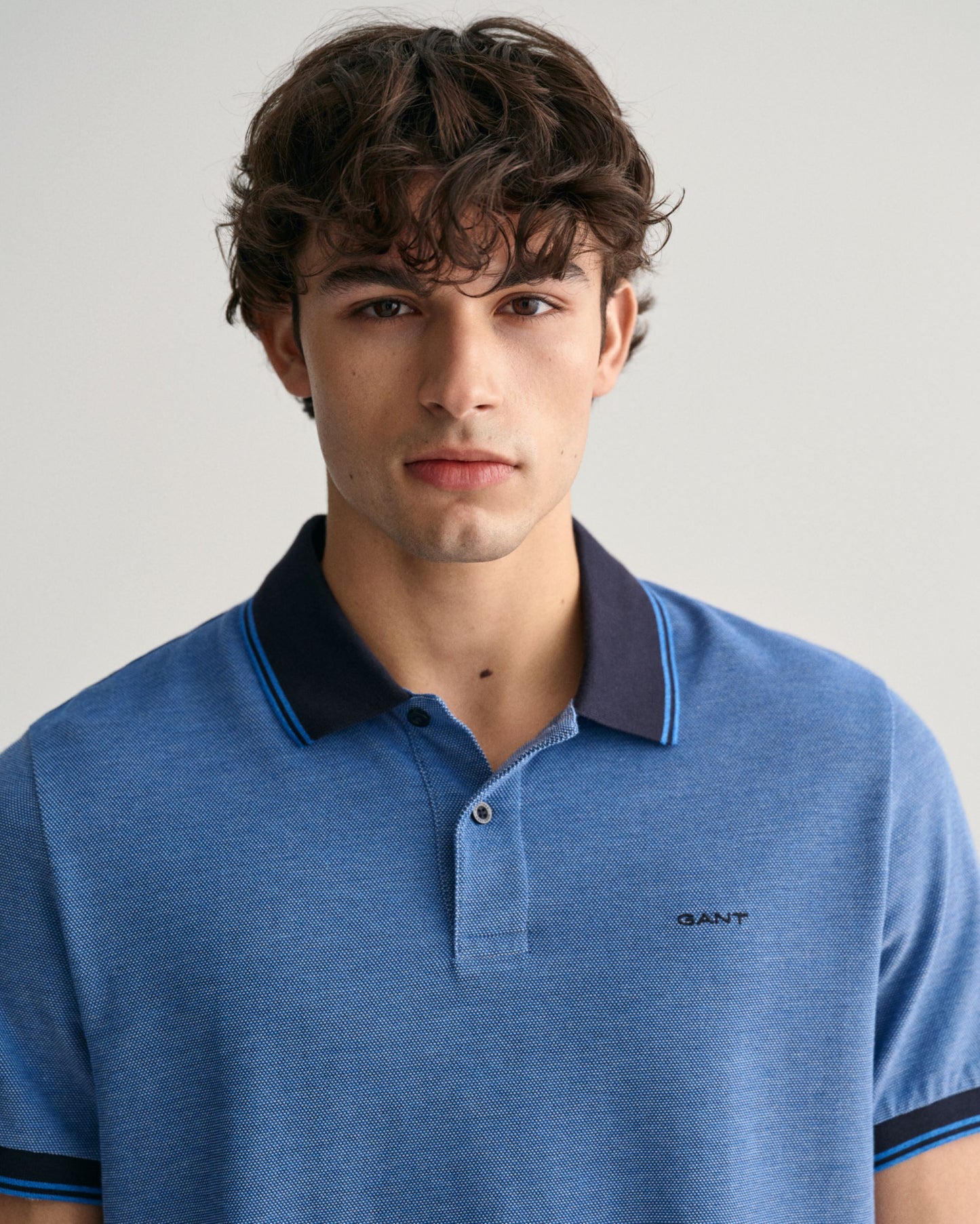 4-Color Oxford Piqué Polo Shirt