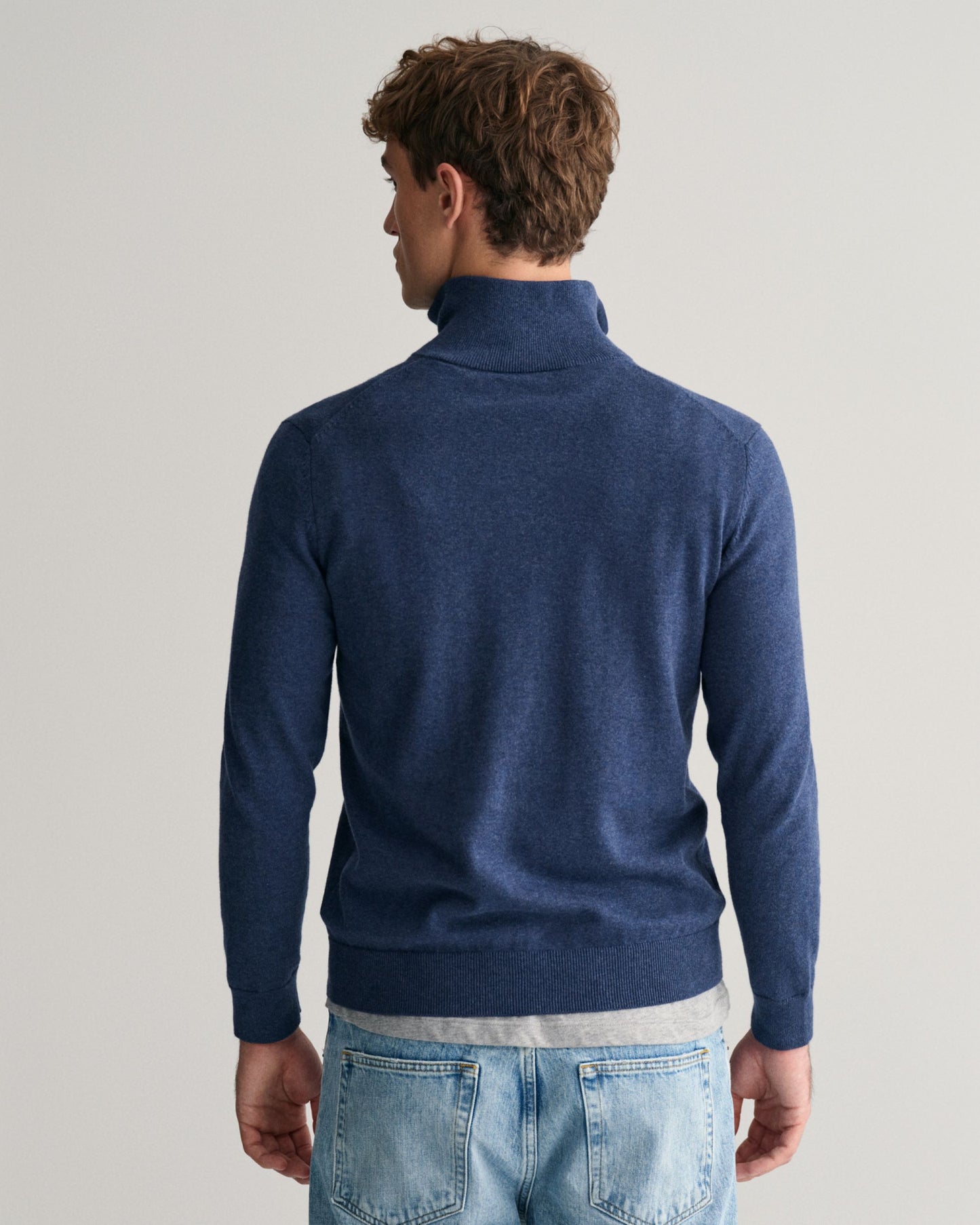 Classic Cotton Half-Zip Sweater