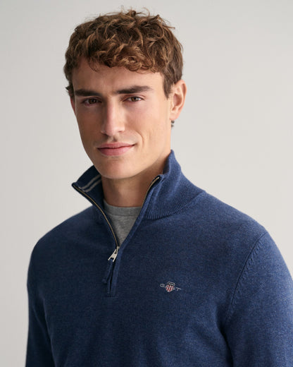 Classic Cotton Half-Zip Sweater