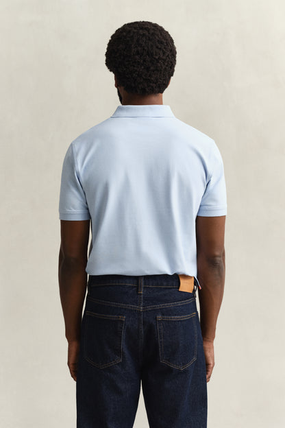 Regular Fit Contrast Pique Polo Shirt