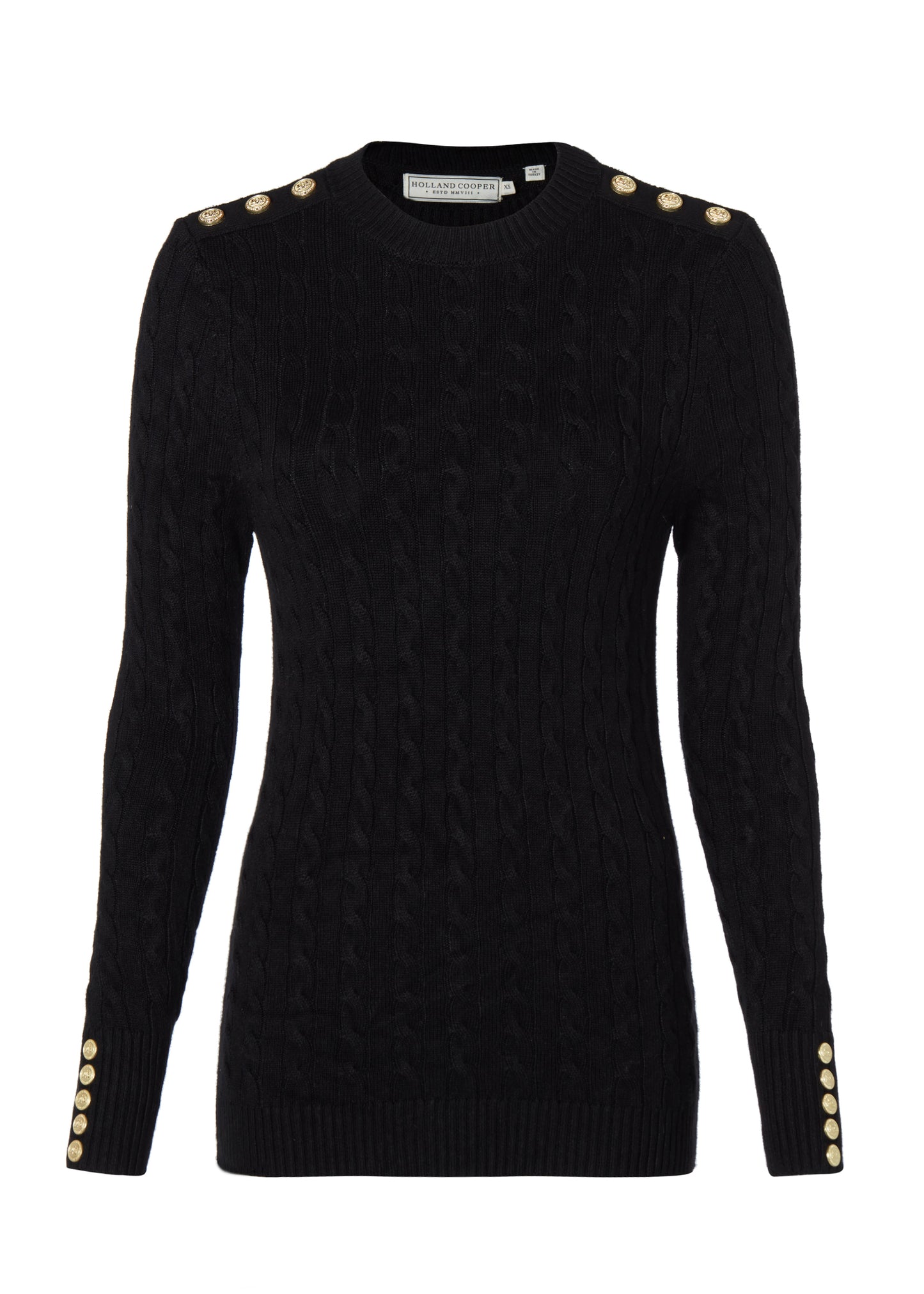 Seattle Cable Crew Knit