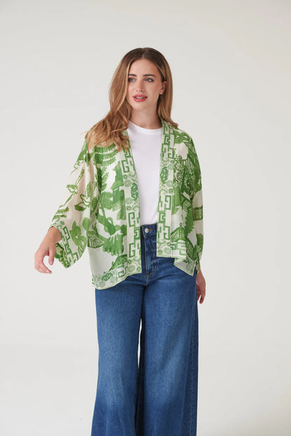 Giant Willow Green Kimono