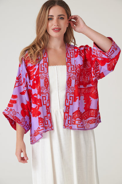 Giant Willow Violet Kimono