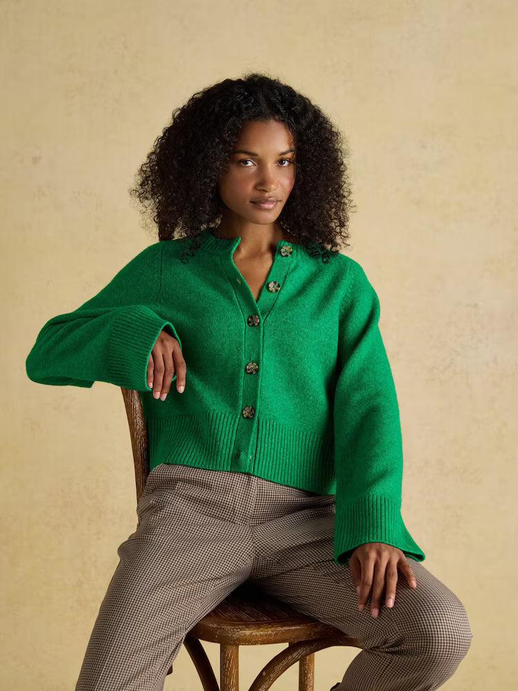 Esme Relaxed Knitted Button Up Cardigan