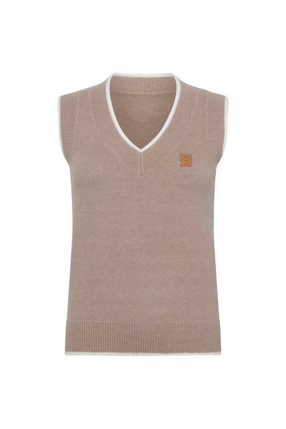 Cecilia Knitted V-Neck Tank