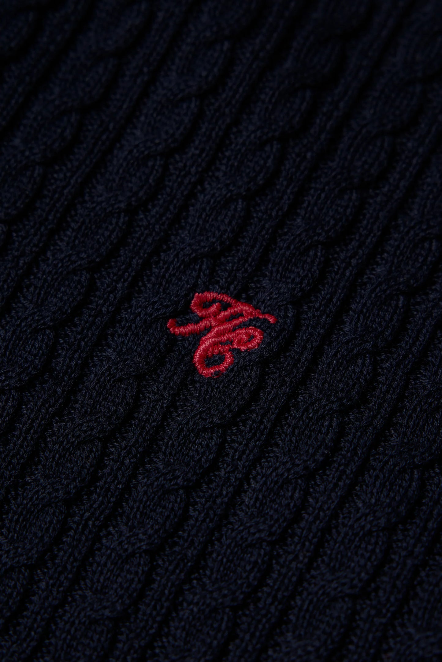 Fine Quarter Zip Knit