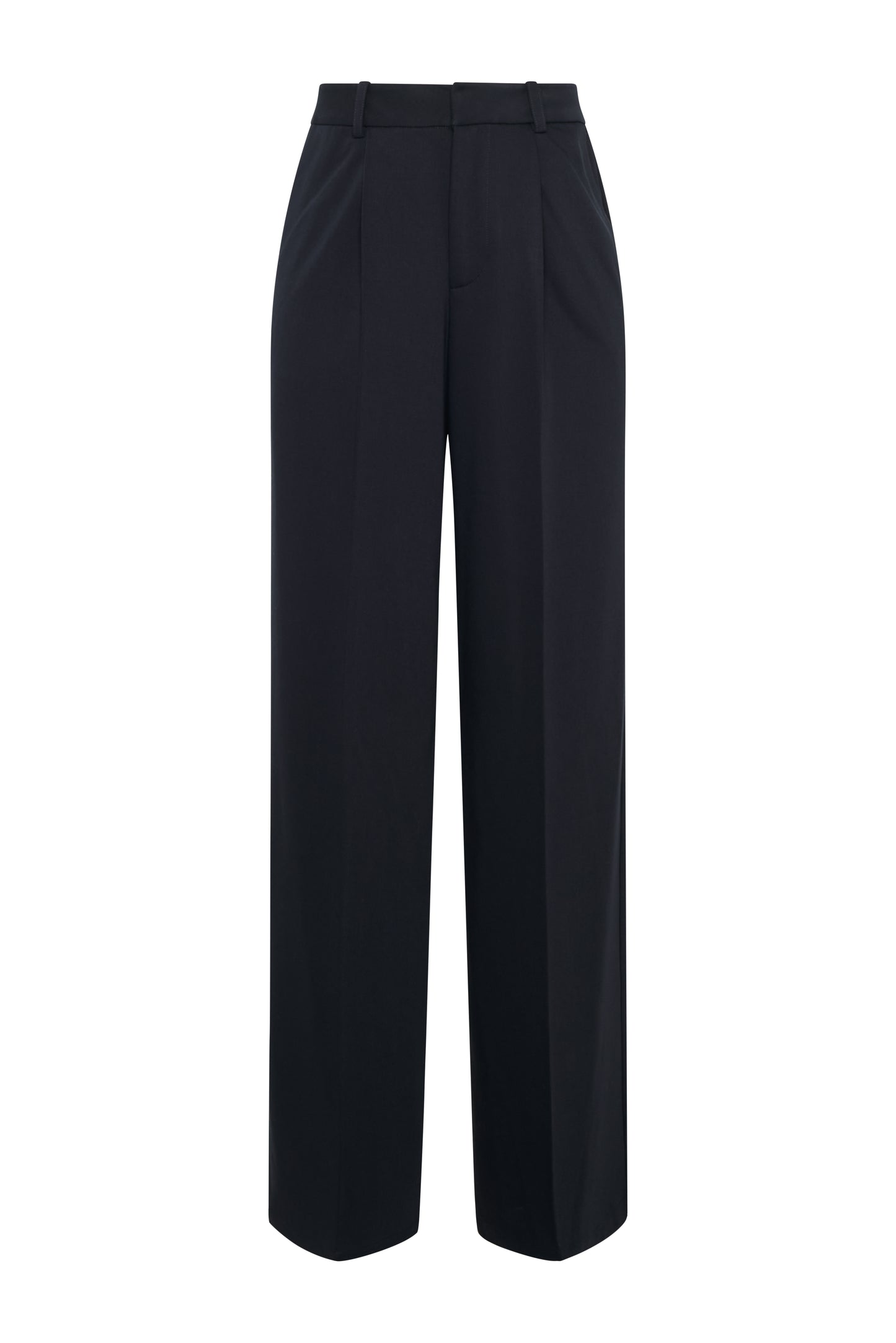 Pleated Wide Leg Trouser