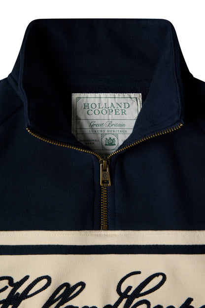 Signature Quarter Zip Sweat