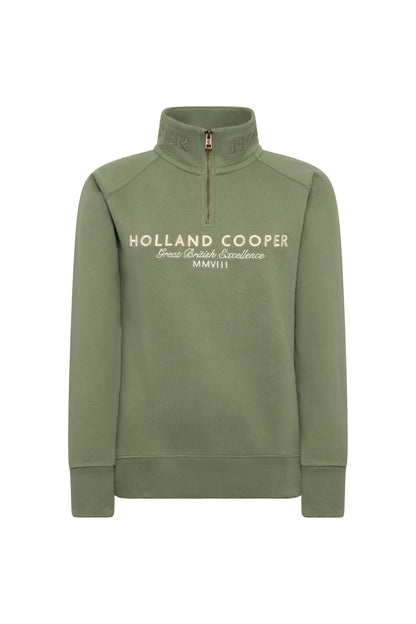 Sporting Goods Zip Henley