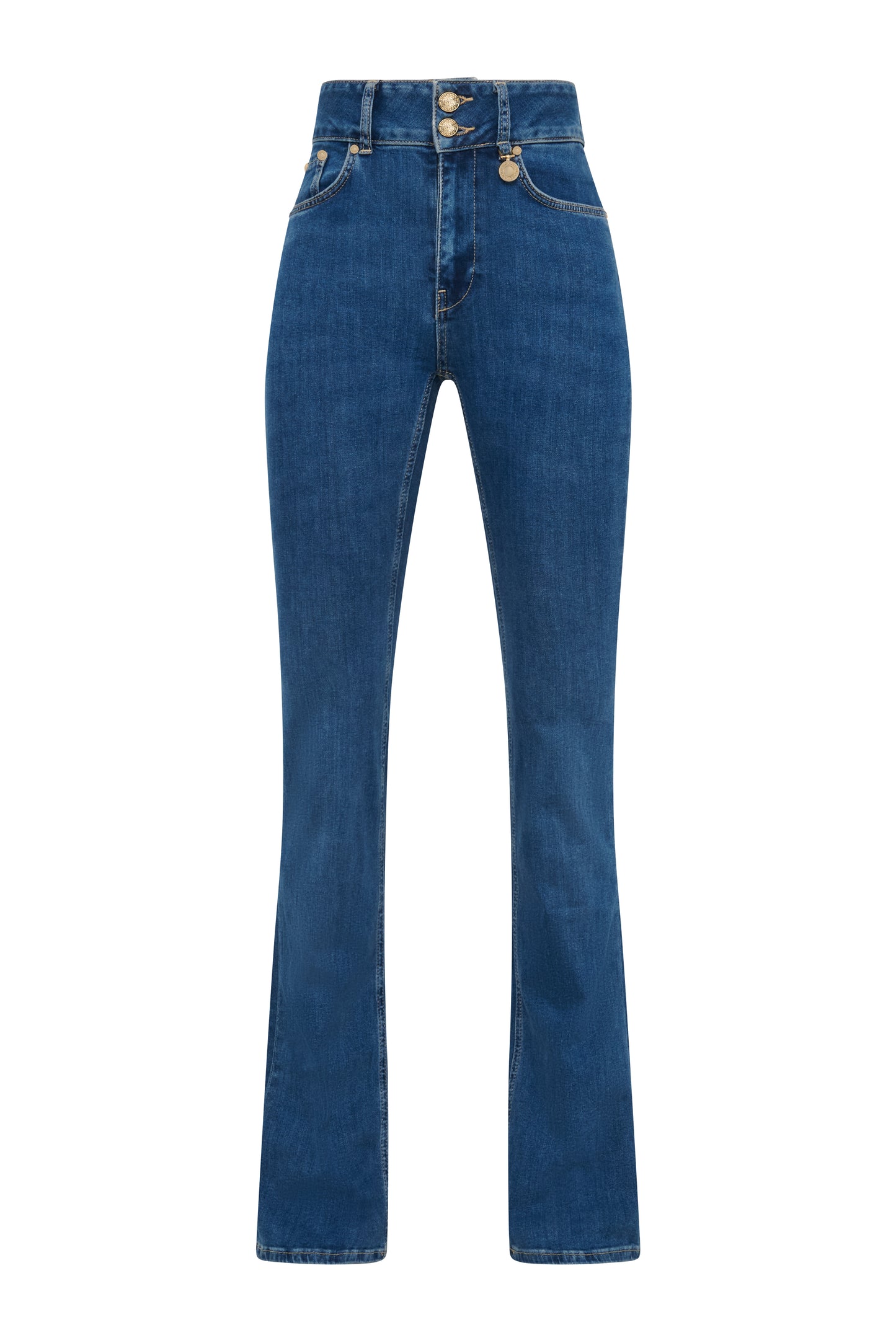 High Rise Flared Jean