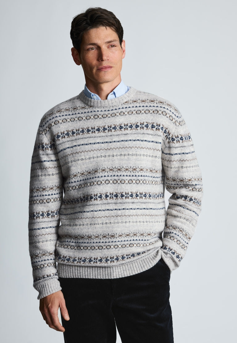 Holywell Fairisle Crew