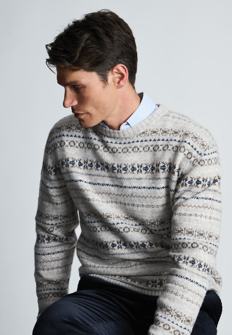 Holywell Fairisle Crew