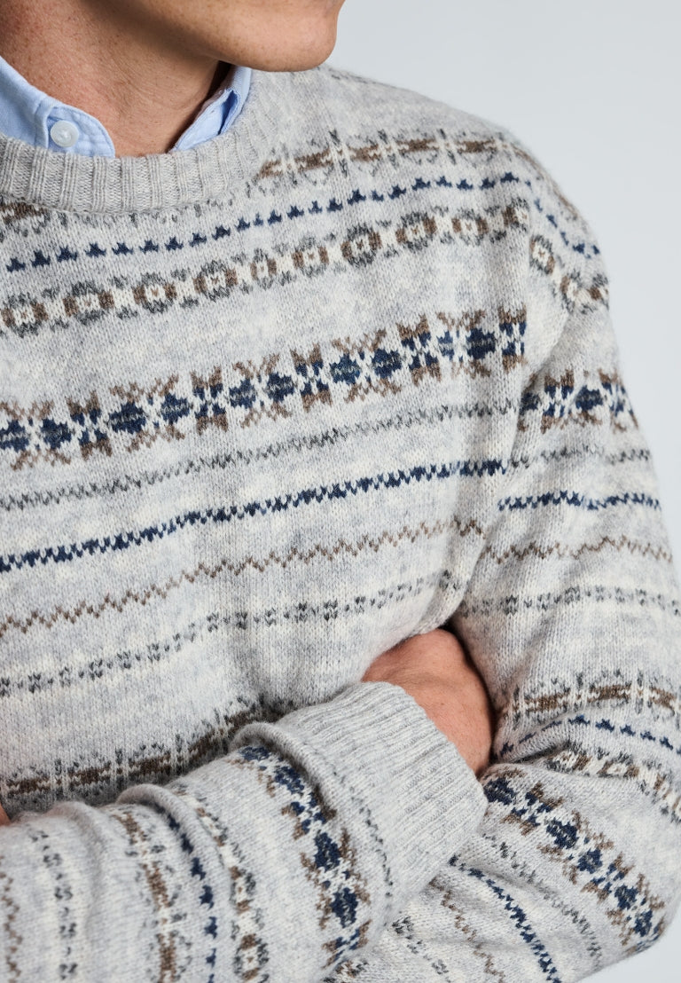 Holywell Fairisle Crew