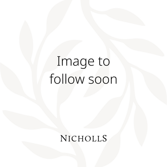 Curved Chain Extention Link in Rhodium Plating