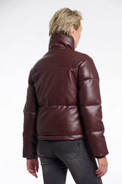 Padded PU jacket